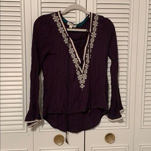 Blouse from dry goods